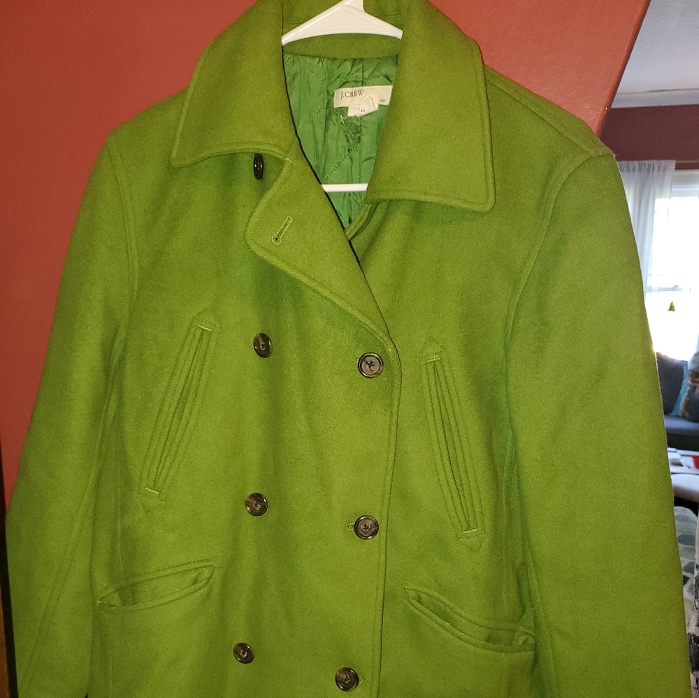 J Crew pea coat